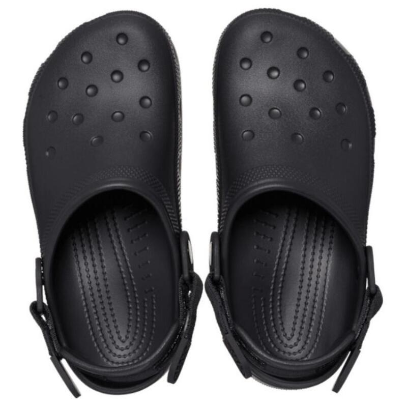 Crocs Classic Slip Resistant Work Clog Comfortable and versatile hole shoes for men and women in black