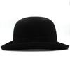 Herren Damen Filz Melone Klassische Partyhüte Leichte Derby Fedora Hüte Kostümzubehör