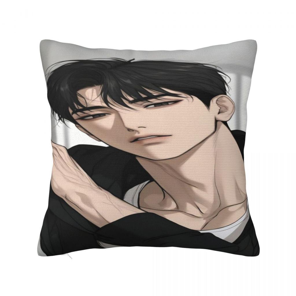 Joo Jaekyung Anime Pillowcases Accessories Soft Cushion Cover Throw Pillow Cover Living Room Decorations Square Multi-Size