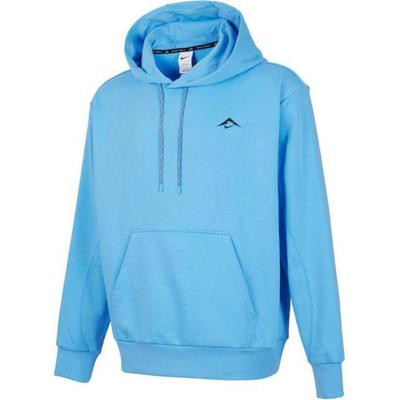 Versatile Hooded Sweatshirt Men Tops Blue HJ3571-412