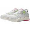 Li Ning Slip Resistant Abrasion Resistant Cushioning Low top Vintage Basketball Shoes Women's Gray Green Red AGBS032-3