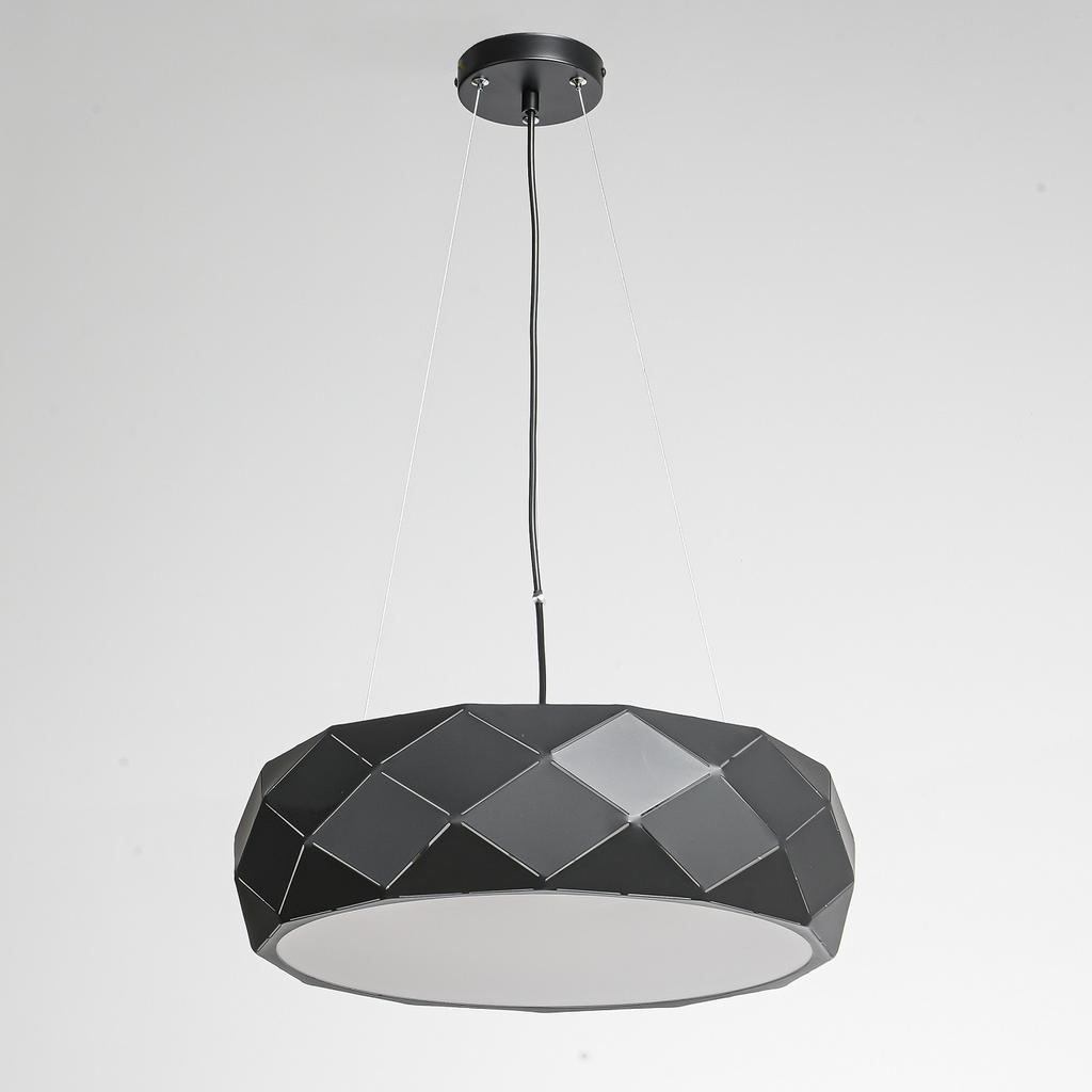Lampa Wisząca Reus 3 E27 Czarny Light Prestige Lp-8069/1P Bk