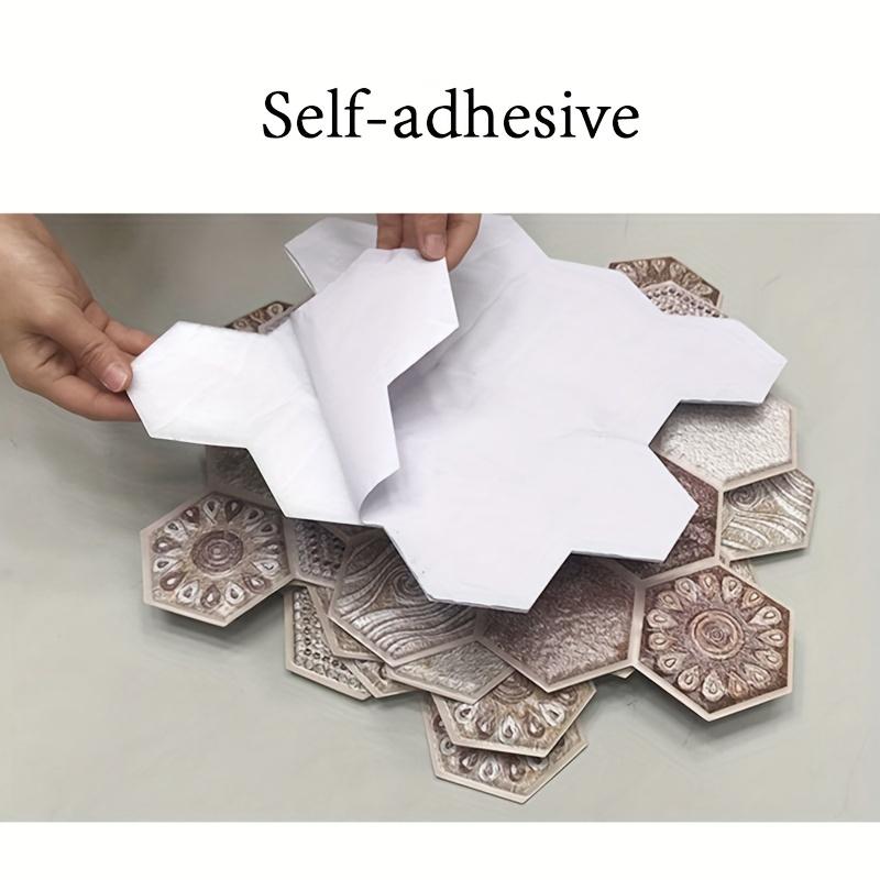 10/20pcs 3D Stickers Pvc Self-adhesive Creative Wall Stickers TV Background Wallpaper Wall Decor Waterproof Peel and Stick Tile