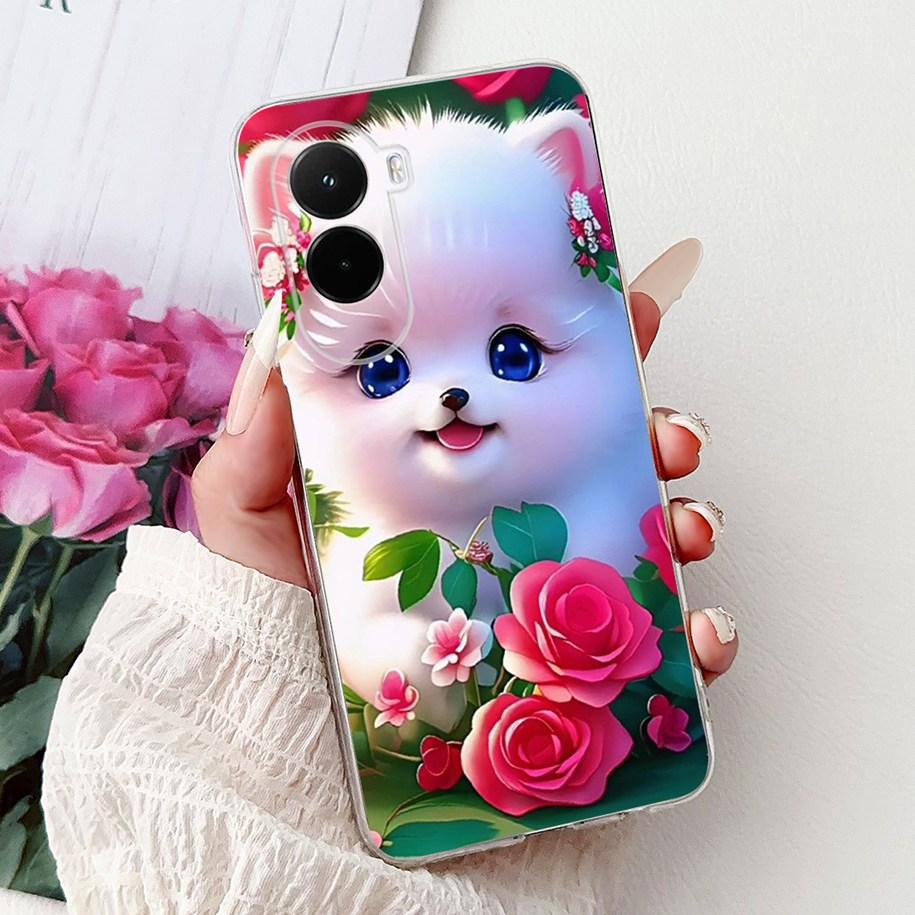 For Xiaomi Poco M7 4G Case Poco M7 Plus Cover Luxury Dragon Carp Soft Slim Silicone Phone Cases For Xiaomi PocoM7 M 7 2025 Shell