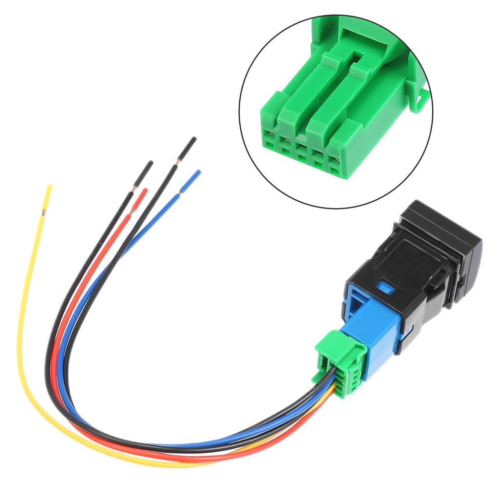 X AUTOHAUX Toyota Kompatibler Auto Hall Erweiterungsanschluss Schalter Netzschalter Schalter für Autos