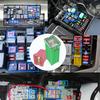 Tnisesm 32Pcs Jcase Fuses Assortment Kit, Low and Tall/STD Profile Box Shaped Assortment Fuse Kit(20A, 30A, 40A, 50A, 60A),Ford F150 Fuse kit, for