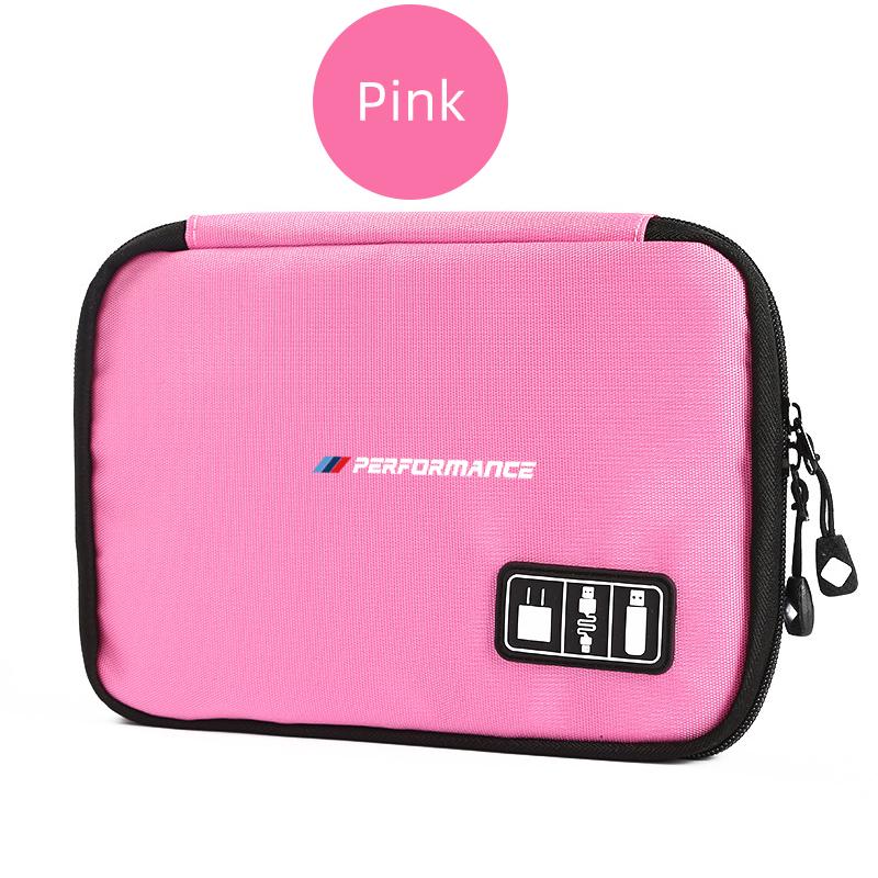 

2025 Hot Waterproof Storage Bag Portable Electronic Accessory Organizer For BMW G30 G20 M3 M5 E91 E92 E93 E36 E46 E70 X3 X4 X5 X