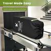 Baby Stroller Universal Dust Bag Large Capacity Gate Check Stroller Bag with Hand Straps Oxford Cloth Stroller Bag for Airplane