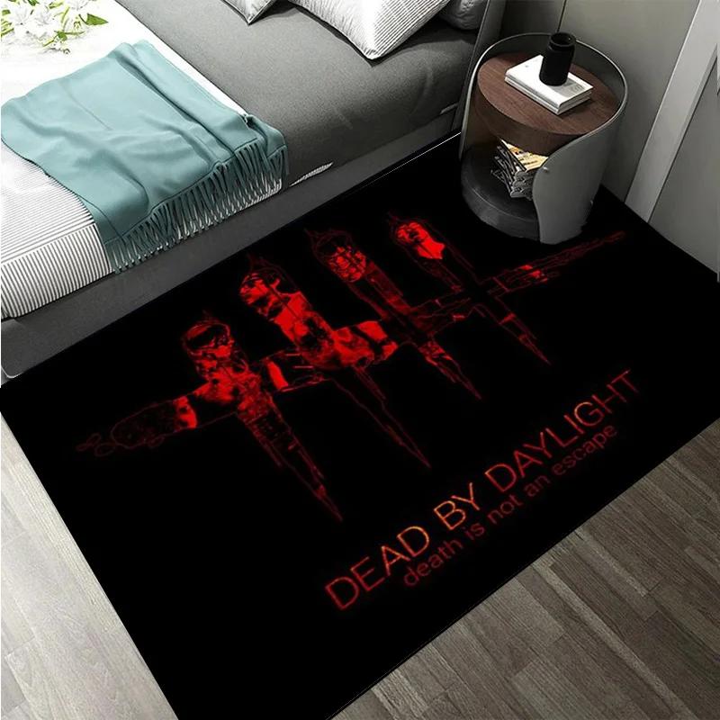 D-Dead by Daylight Survival Horror Escape Game Large Area Rugs Carpet for Home Living Room Bedroom Sofa Mat