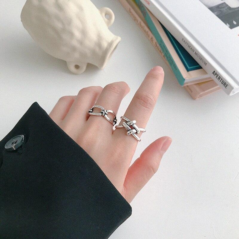 Creative Style Boho Bow Rings Men Adjustable Finger Ring For Women Stylish Fashionable Charm JewelryFashion Rings