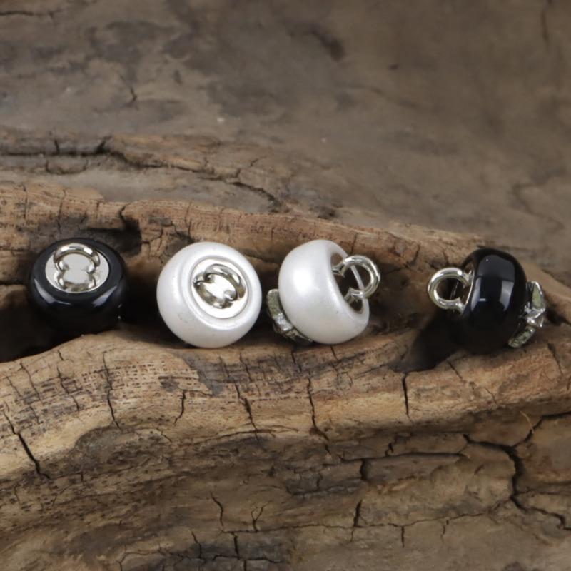 Kreativní hvězdice perlové knoflíky s diamantem posázené pěticípé hvězdicové knoflíky šicí příslušenství oděvů 10 kusů