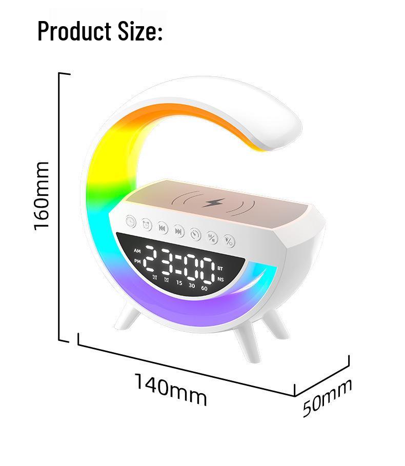 Hot Sale Large Bluetooth Speaker BT-3401 with Atmosphere Light and Voice Clock