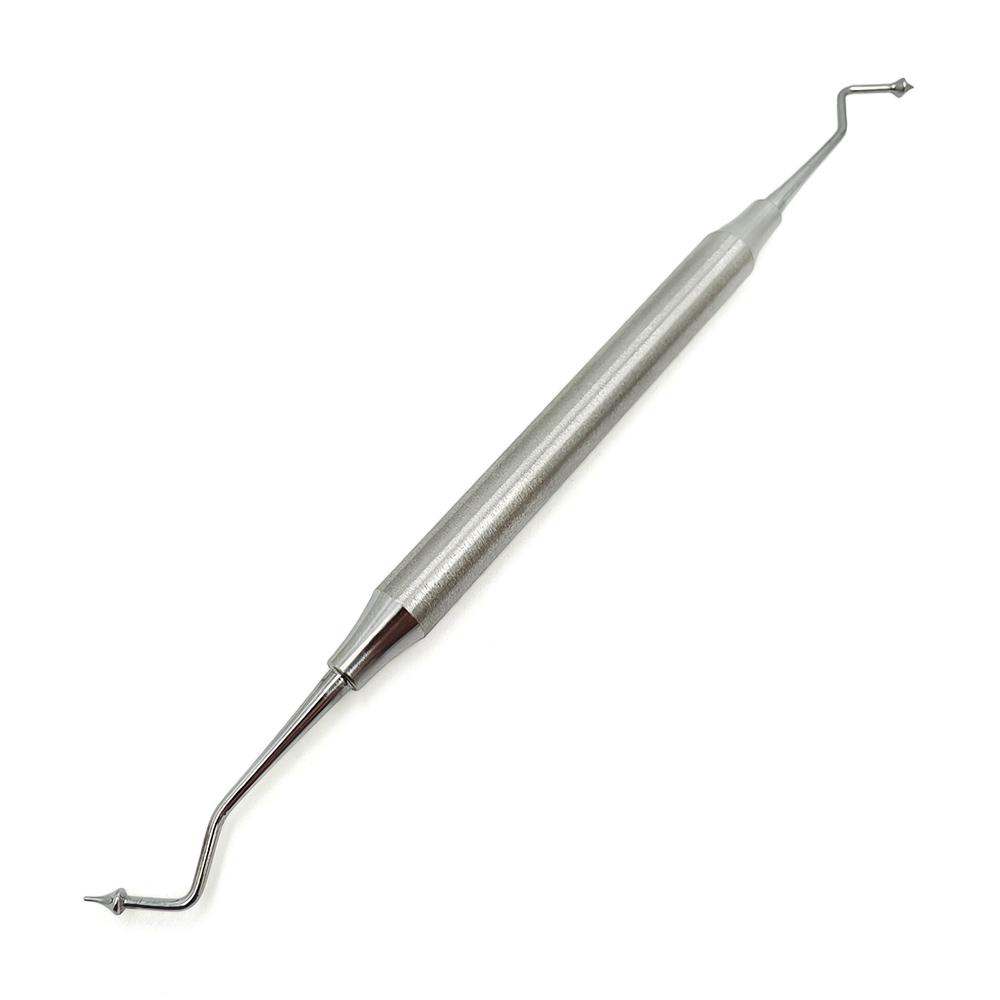 

Полая ручка Стоматологический шпатель-наполнитель «Утиная голова» Инструмент для пломбирования Двусторонний Нержавеющая сталь 1 piece