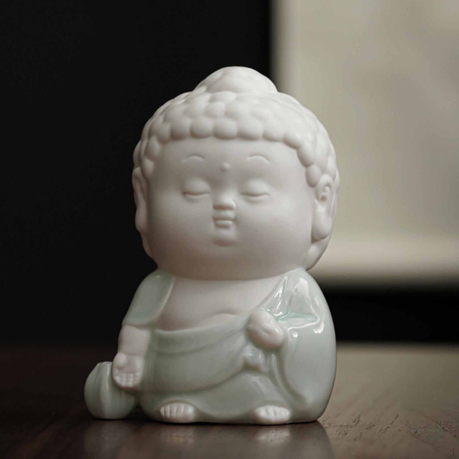 Meditation Statue Stand Buddhist Yoga Accessories 7x10cm