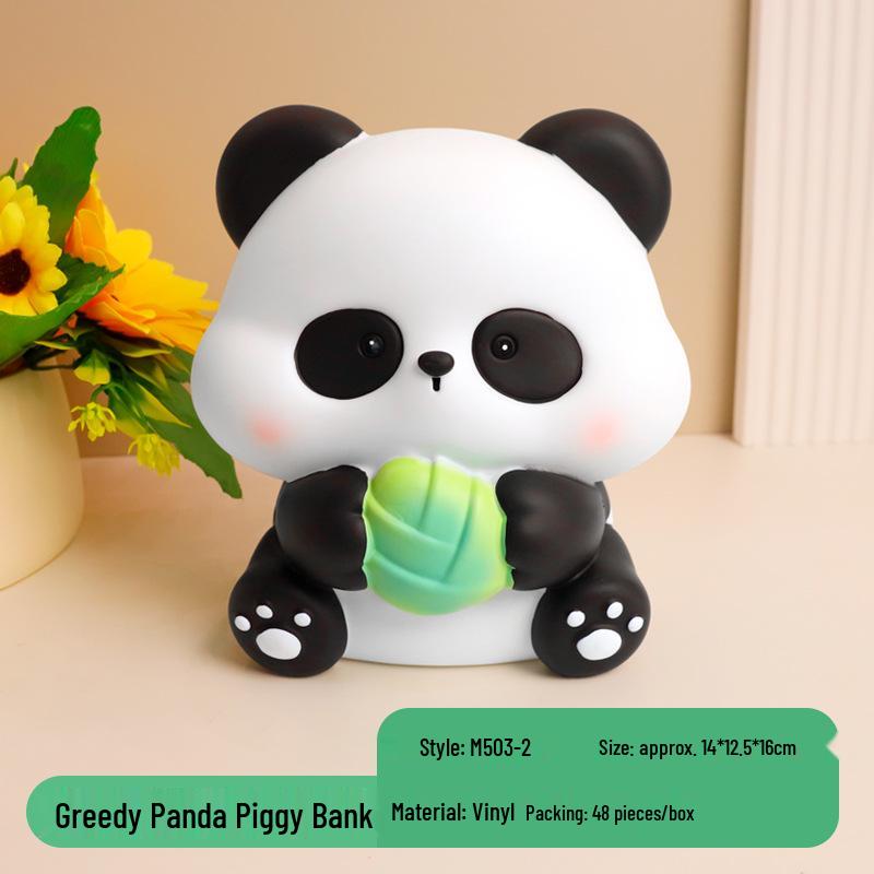 Cartoon Cow Piggy Bank - Enamel, Durable, Creative Gift for Kids