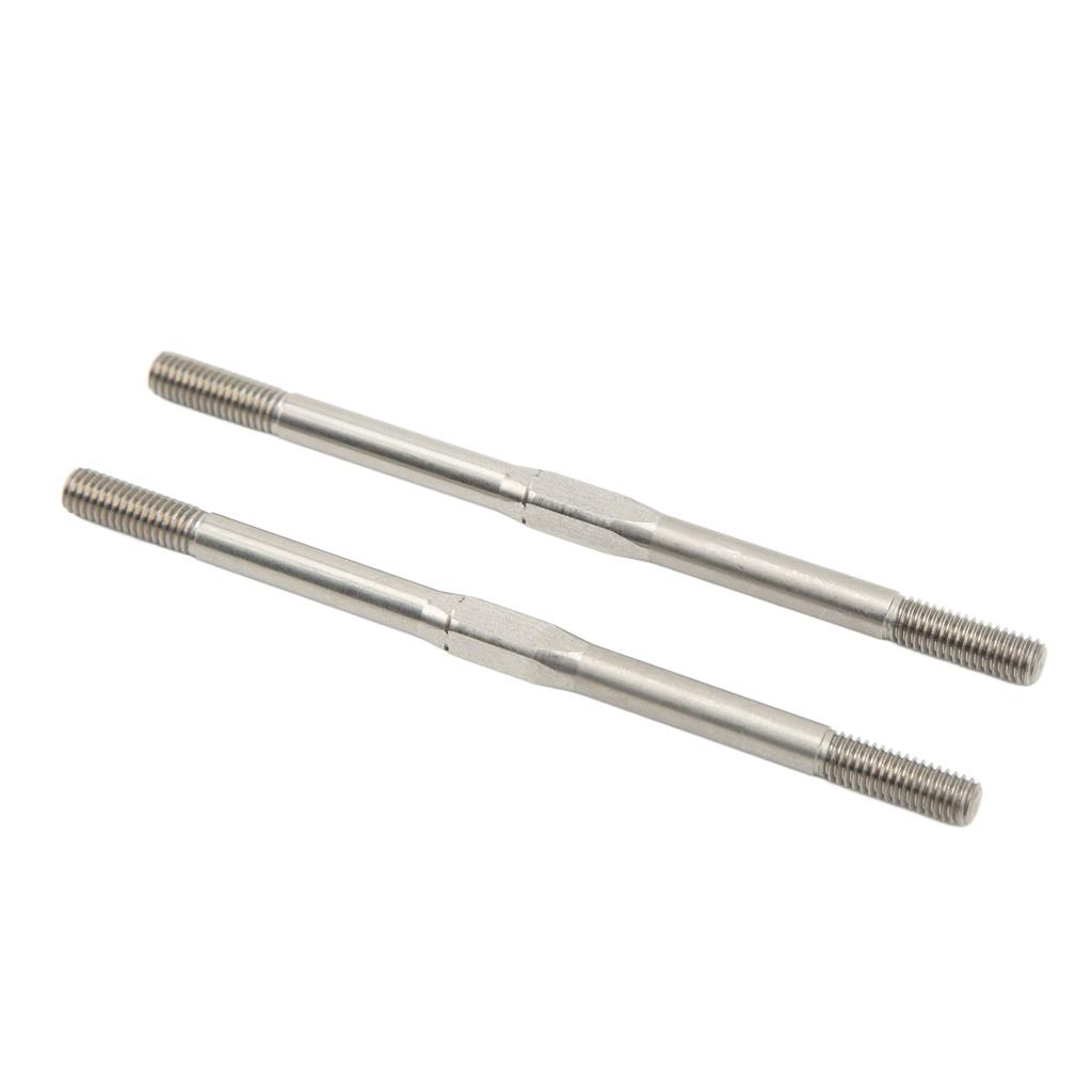 2Pcs RV Turnbuckle Tie Rod High Strength Steel M5 95mm Anti Deformation for ARRMA 1 7 1 8 Series