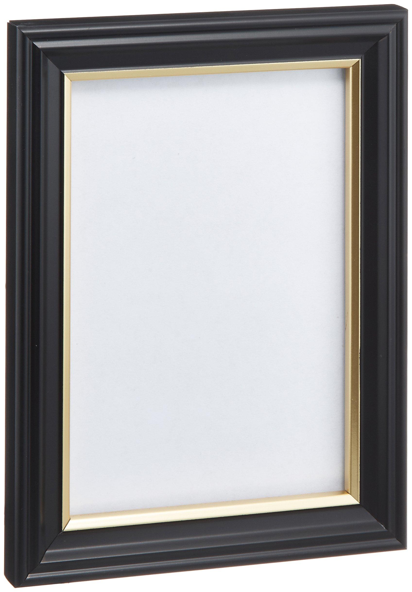 

Фоторамка FUJICOLOR Портретная рамка Большая Деревянная Черная 404986 59556 [Антибликовое стекло] чёрный