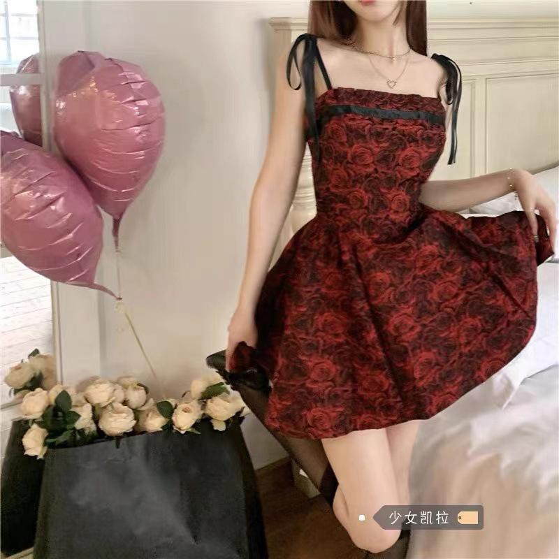 100cm*155cm Rose Jacquard Dyed Fabric Embossed Dark Red 3D Fabric Dark Red Dress Suit DIY Sewing Craft Dress Supplies
