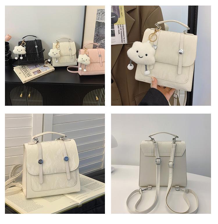 2024 Korean Minimalist Women’s Trendy Backpack – Stylish, High-Quality Handbag