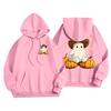 Children's Casual Fashion Halloween Print Long-Sleeved Hooded Sweatshirt