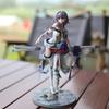Anime Nikki 25cm Red Lotus Victory Goddess Anime Gk Model Handmade Trendy Play Statue Periphery Collection Ornament Toy Gift
