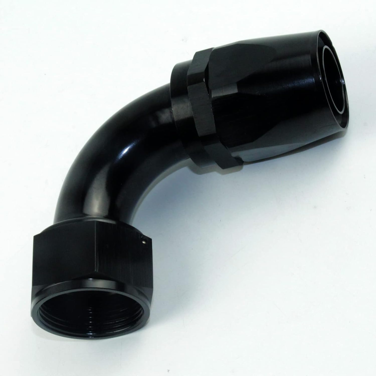 

Aluminum swivel female AN20 20AN AN -20 braided oil fuel hose end fitting adapter 90 Degree Straight