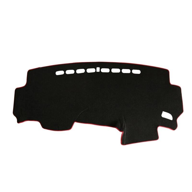Car Dashboard Avoid Light Pad Instrument Platform Cover Mats Carpets Trim For Honda Fit Jazz 3th 2014 2015 2016- Accessories
