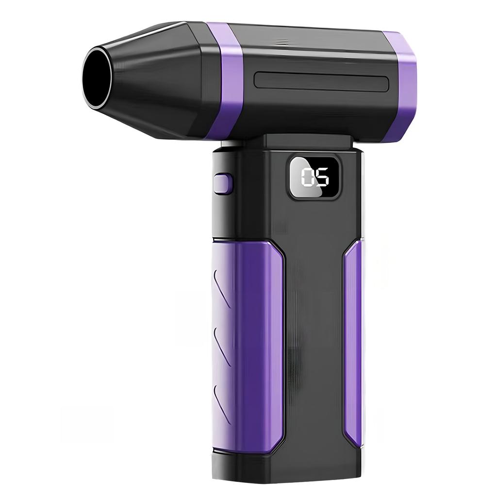 Powerful Air Blower 5-Speed Handheld Portable Dust Blower Electric Dryer Rechargeable for Car Computer Home Office Dust Cleaning