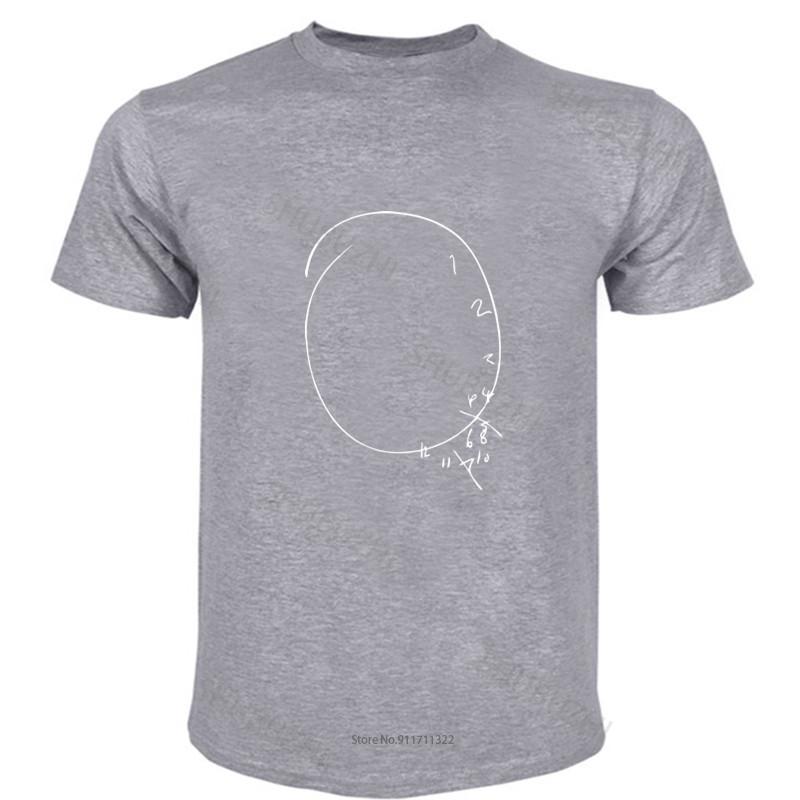 mens short sleeve t shirt Hannibal - Clock Drawing - Cult TV T-Shirt cotton men fashion tee-shirt male summer tops drop shipping