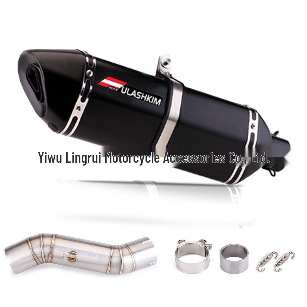 Flame Motorcycle Exhaust Pipe for CBR500F, CBR500X, CBR400F - Modified Middle