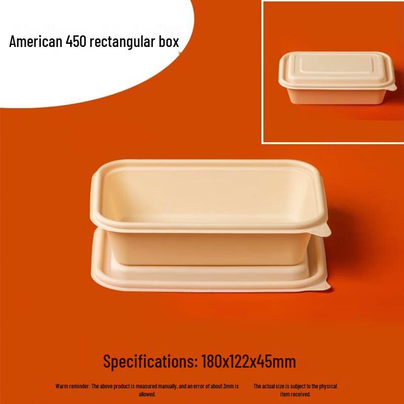 Eco-Friendly Biodegradable Compartmented Paper Meal Box
