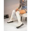 Thick-soled Slimming Over The Knee Boots 2025 Winter New Plus-size Round Toe Muffin Skinny Boots for Women