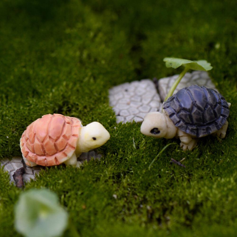 Mini Cute Animal Figurine Miniatures Crafts Ornament Fairy Garden Bonsai DIY Home Landscape Decoration Gift