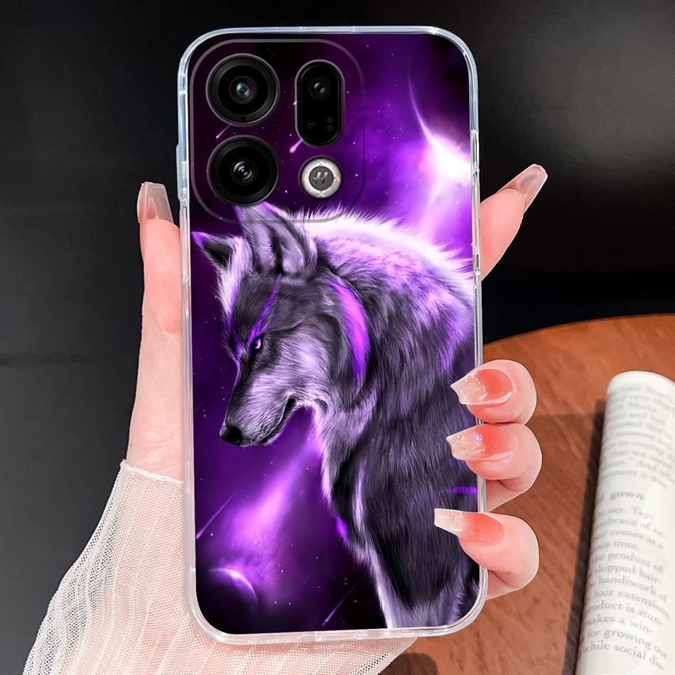 For Oppo Find X9 Pro Phone Case Unique Style Soft TPU Transparent Silicone Lightweight Cover For Oppo Find X 9 Protective Shell