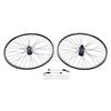 27.5In MTB Wheelset Aluminum Alloy Disc Brake Ready(441lbs Load Capacity) - Quick Release Front Rear Black Mountain Bike Wheels