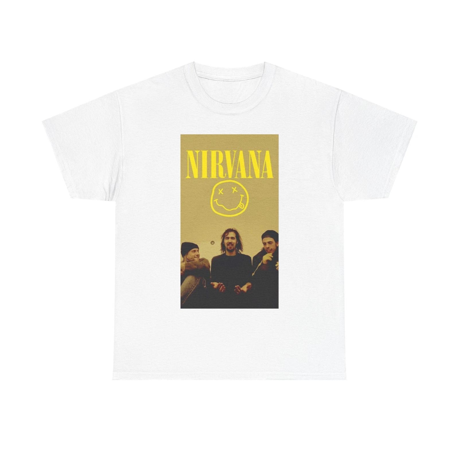Men s and Women s T-shirts Nirvana L