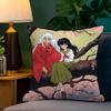 Japanese Anime Inuyasha Pillowcase Toon Gift Cushion Cover Bedroom Home Sofa Chair Seat Decor Pillow Case