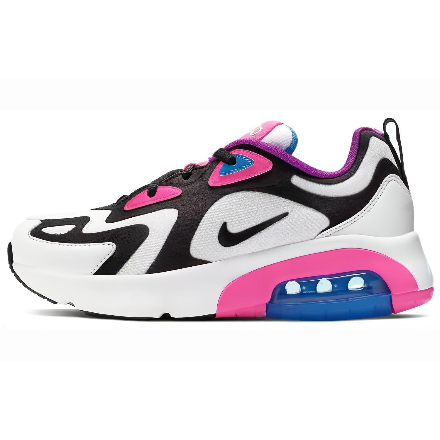 (GS) Nike Air Max 200 White Hyper Pink Kids AT5630-100 EU 37.5
