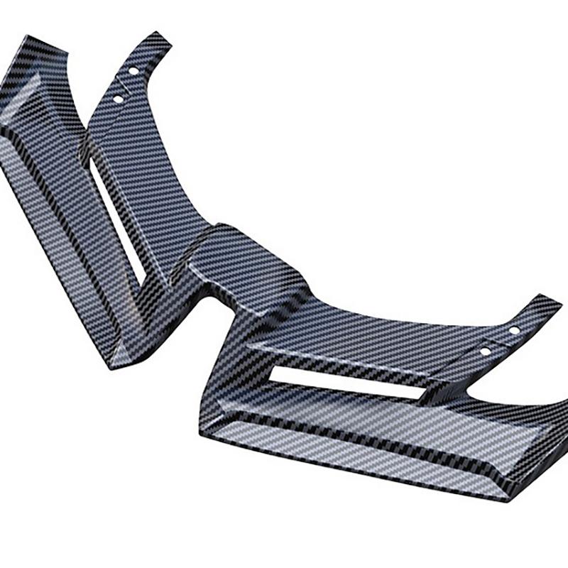 1Pcs Motorcycle Front Fairing Aerodynamic Wing Cover Windshield Extension Lower Chin Fairing Accessory 2021-2025 For Pcx160