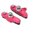 1 Pair Road Bike Brake Pads Folding Bicycle Brake Blocks Shoes Cycling AccessoriesRed