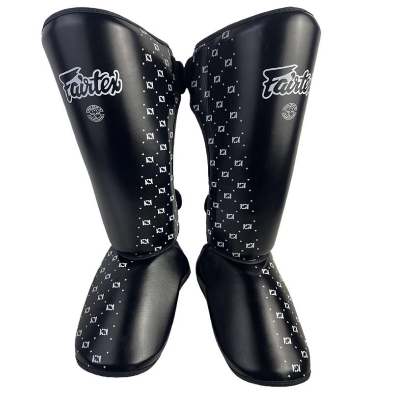 Espinilleras de Artes Marciales Boxeo Muay Thai Kickboxing Protección Adulto Unisex PU Pierna