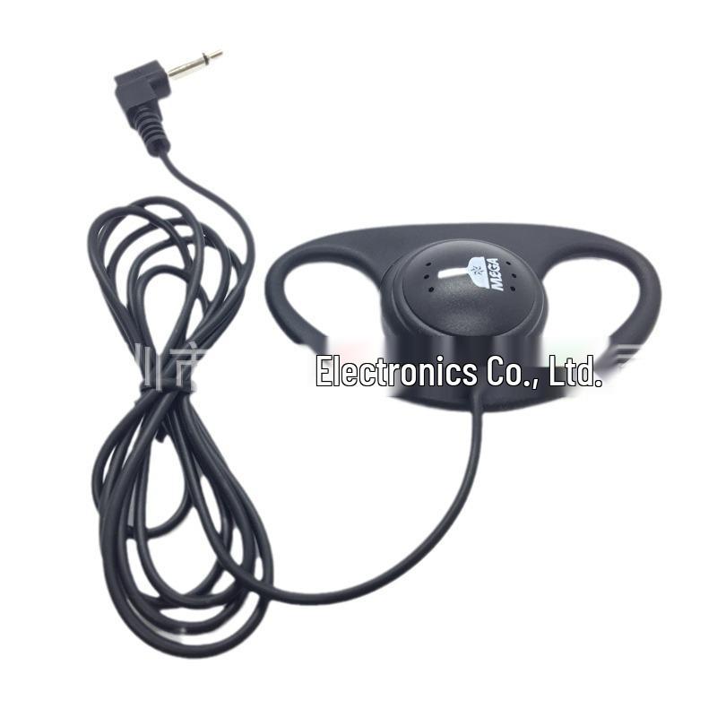 Durable Single-Sided D-Type Ear-Hook Headset for Simultaneous Interpretation and Tour Guide Use