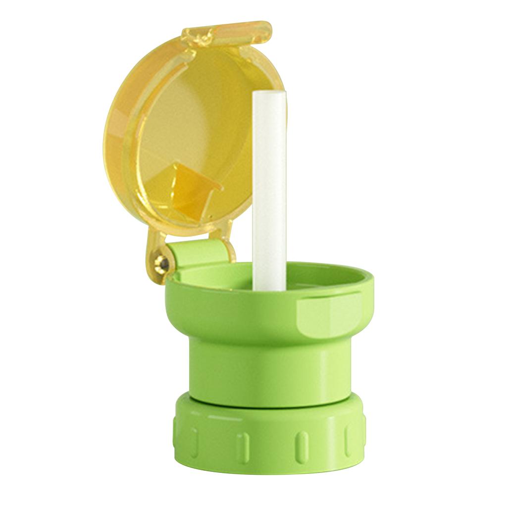 Toddler Spill-Proof Water Bottle Lid With Straw Universal Water Bottle Straw Top Sipping Drinkware Accessories for Soda Juices