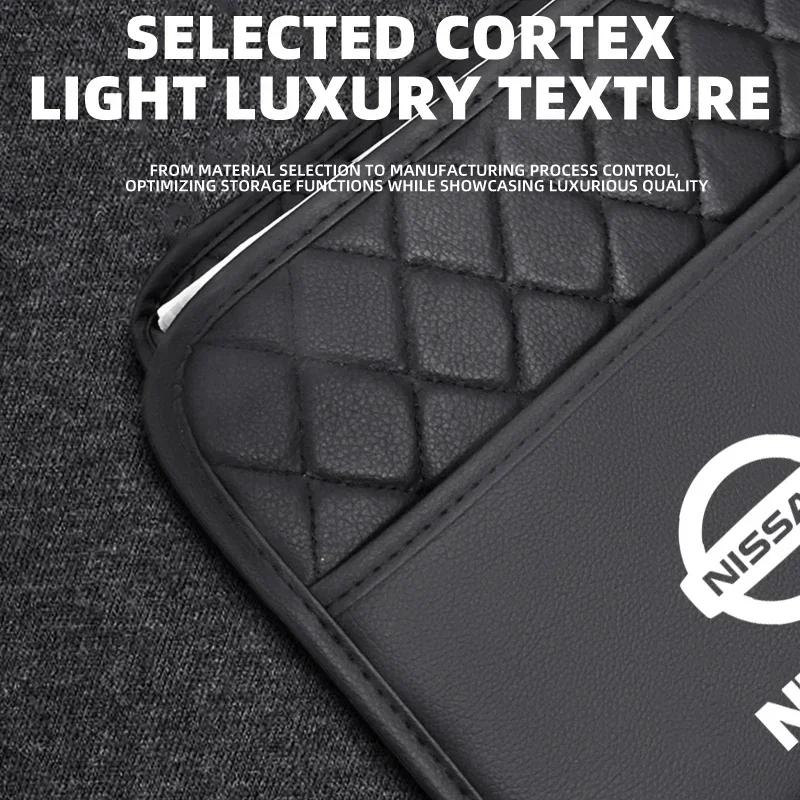 2025 Pro Nissan Úložný box na zadní sedadlo auta Organizér do auta Chránič Závěsná úložná taška Pro Nissan X-trail Qashqai Note Juke Sentra