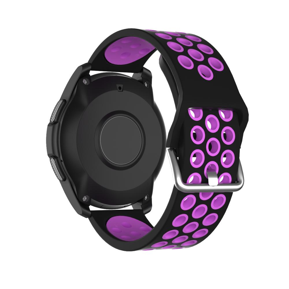 22MM Silicone Watchband Strap for Huawei Watch GT GT2 42mm 46mm Active Elegant Sport Replacement Smart Accessories Wriststrap