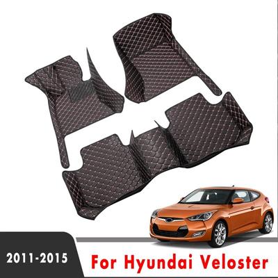 Auto Fußmatten Für Hyundai Veloster 2015 2014 2013 2012 2011 Teppiche Abdeckungen Styling Auto Innen Zubehör Wasserdichte Produkt