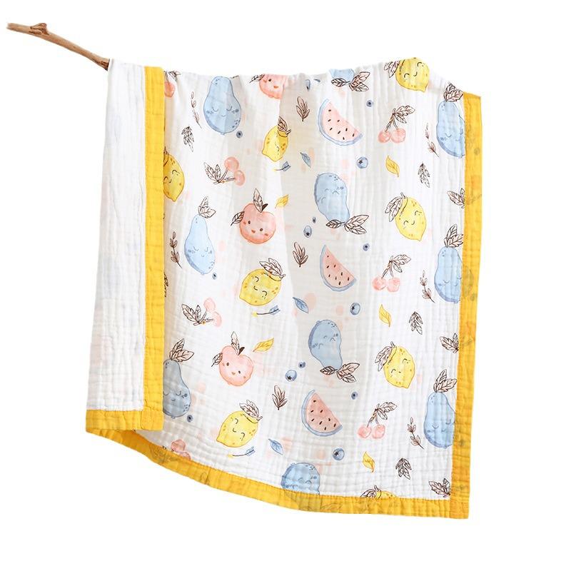 Pure Cotton Gauze Baby Towel & Swaddle Blanket