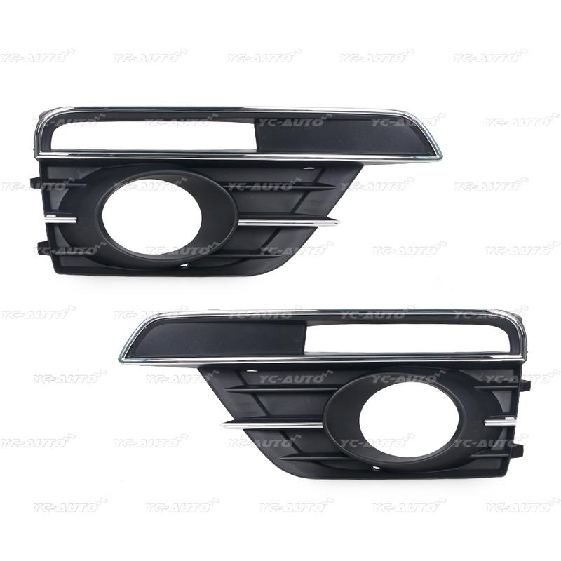 Car Front Bumper Fog Light Fog Lamp Grille Cover Accessories For Volkswagen VW Beetle 2016 2017 2018 2019 5C5854662J