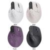 Ergonomic Vertical Mouse 2.4GHz Bluetooth Wireless Optical Mouse Adjustable 1000-2400 DPI Rechargeable Laptops PC Computer Mice