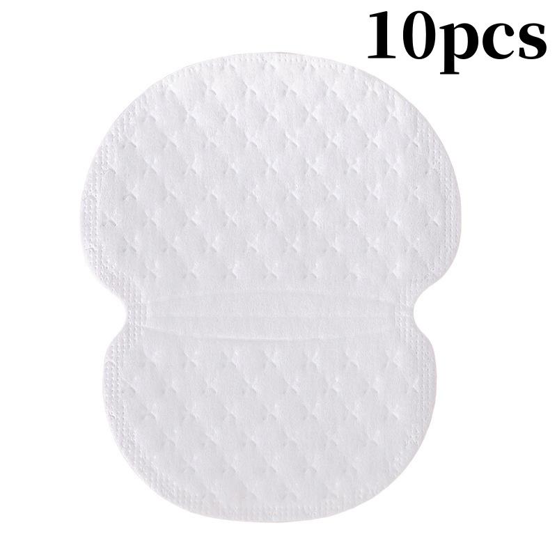 10pcs Armpit Sweat Pads Disposable Underarm Sweat-absorbing Stickers Breathable Invisible Sweatproof Clothes Stickers